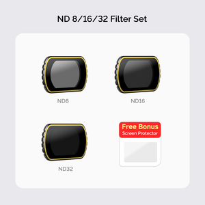 ND 8/16/32 Filter Set For DJI Pocket 3
