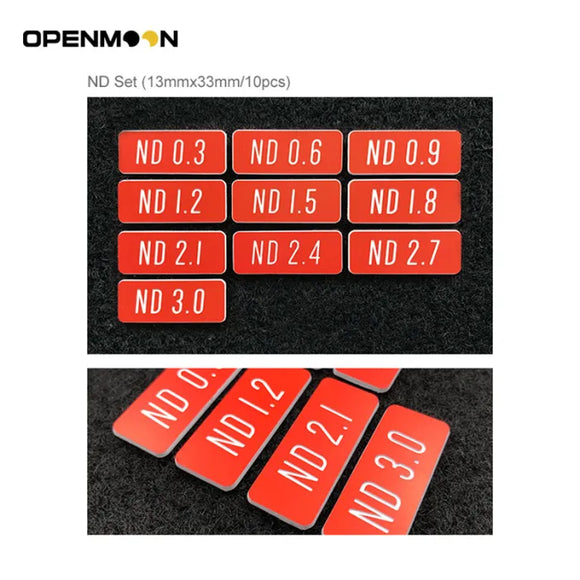 OPENMOON Filter Tags ND Set 10pcs/Set