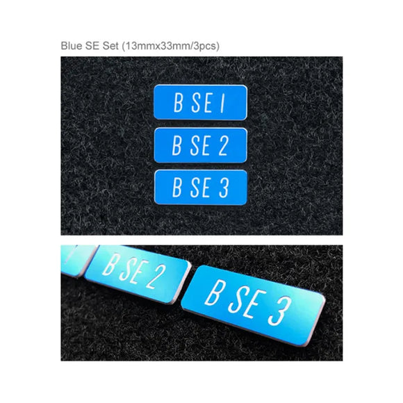 OPENMOON Filter Tags Blue/Blue SE Set 8pcs/Set