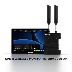 Vaxis Storm Cine 8 Monitor with Storm 3000 DV Wireless Video Tansimitter