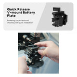 Movmax Quick Release V-Mount Battery Plate