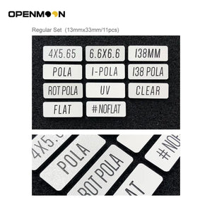 OPENMOON Filter Tags Regular Set 11pcs/Set