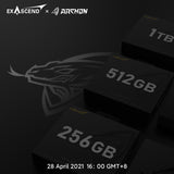 EXASCEND ARCHON Cfast 2.0 Card 500MB/S 256GB, 512GB, 1TB 4K 6K for Professional Photograph Camera Video Memory Card