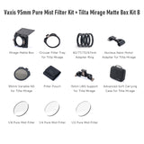 Tilta Mirage Matte Box VND Kit & Vaxis 95mm Pure Mist 1/2、1/4、1/8 Filter
