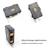 Battery & Memory Cards Case (NP-FZ100,FW50/ LP-E6/ EN-EL15), (SD, MicroSD, CF, XQD)